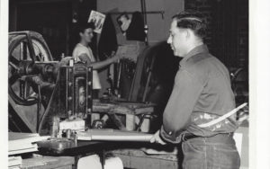 1940s Press Operator